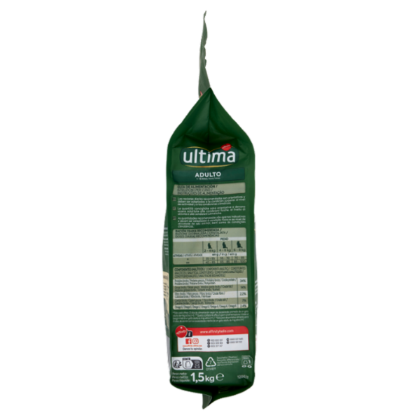 ultima Cat Adulto 1-10 Anni con Salmone 1,5 kg