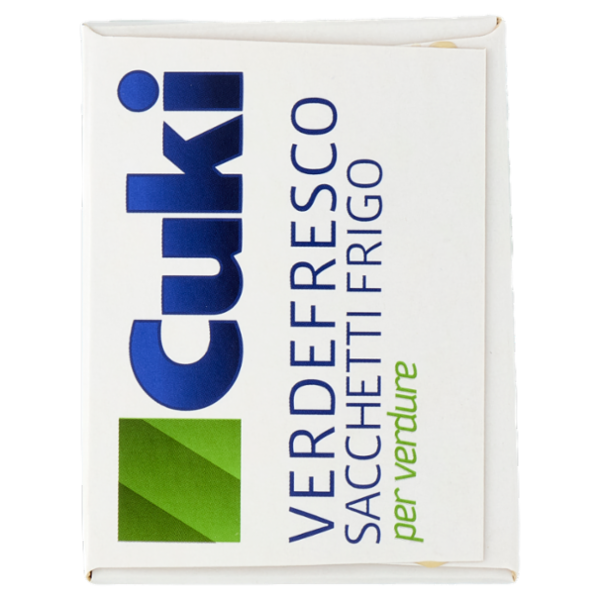 Cuki Conserva Verdefresco Sacchetti Frigo per verdure 29 x 42 cm 20 pz