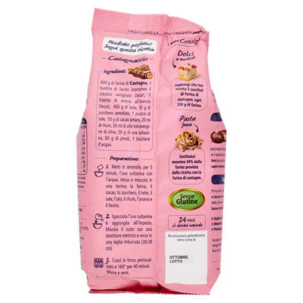 Le Farine Magiche Mix a base di Farina di Castagne 400 g