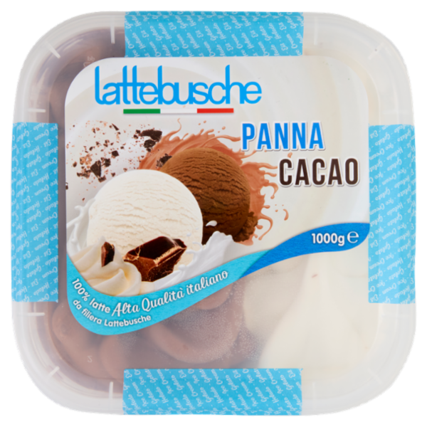 lattebusche Gelato Panna Cacao 1000 g