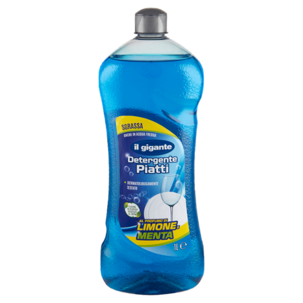 IL GIGANTE Detergente Piatti al Profumo di Limone Menta 1 L