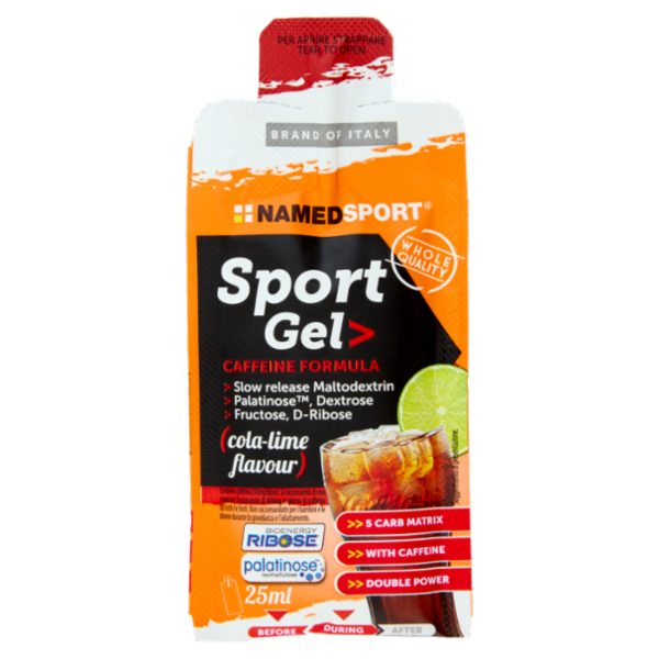 NamedSport Sport Gel> cola-lime flavour 25 ml