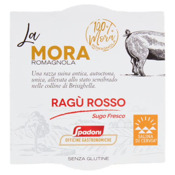 Spadoni Officine Gastronomiche La Mora Romagnola Ragù Rosso 180 g