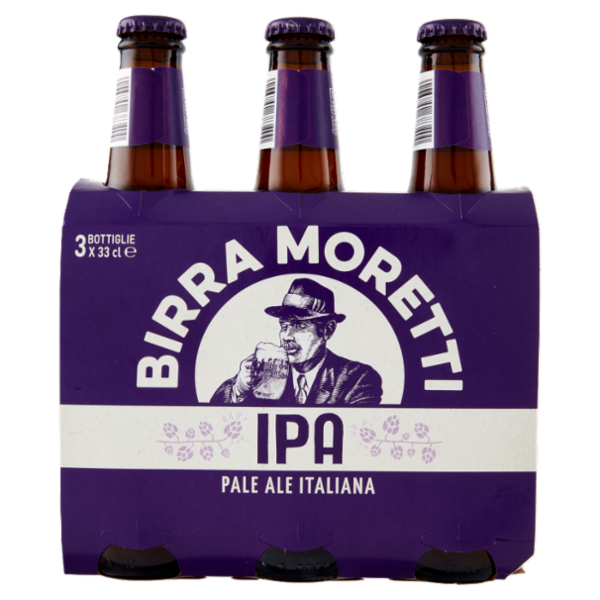 Birra Moretti IPA 3 x 33 cl