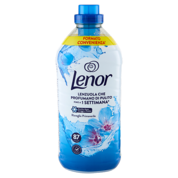 Lenor Ammorbidente Lavatrice Concentrato, Risveglio Primaverile, 87 Lavaggi 1,827 L