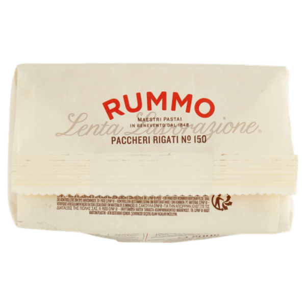 Rummo Le Leggendarie Paccheri Rigati N° 150 500 g