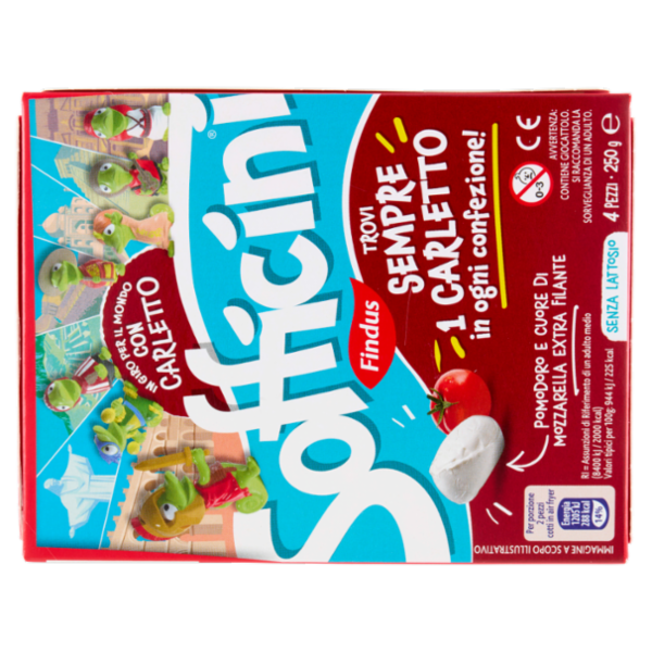 Sofficini Findus 4 Sofficini Pomodoro più Mozzarella Senza Lattosio 250 g