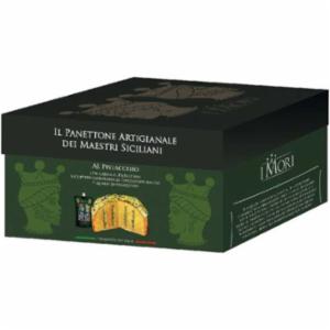 I Mori - Panettone Artigianale Dei Maestri Siciliani Al Pistacchio Gr.900