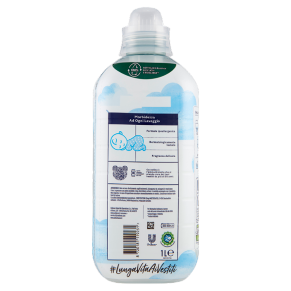 Coccolino Ammorbidente Concentrato Delicato & Soffice 1 L