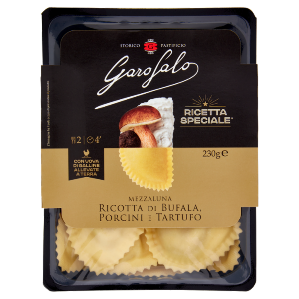 Garofalo Mezzaluna Ricotta di Bufala, Porcini e Tartufo 230 g