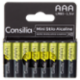 Consilia Pile Alcaline Mini Stilo AAA 1,5 V 8 pezzi