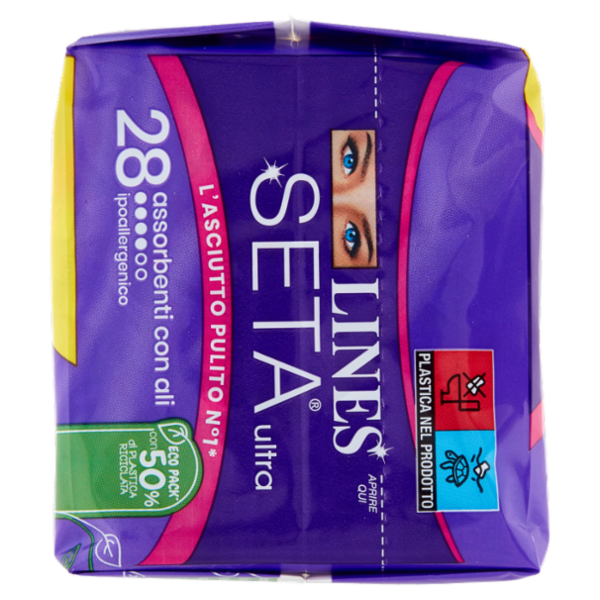 Lines Seta ultra con ali 28 pz