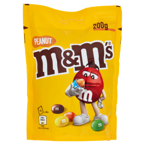 M&M's Peanut Confetti al Cioccolato con Arachidi 200 g