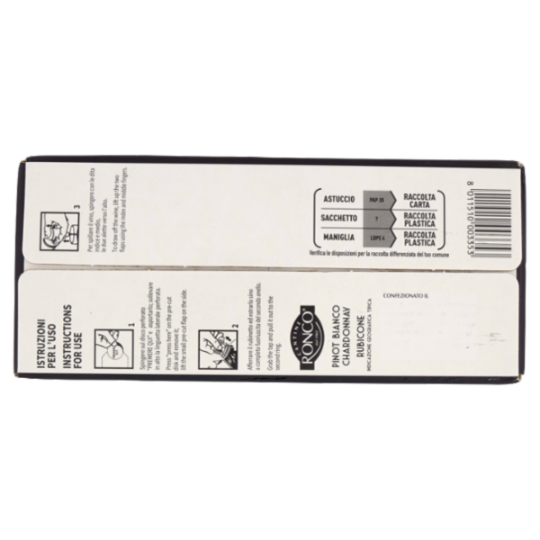 Cantine Ronco Pinot Bianco Chardonnay Rubicone IGT 3 l