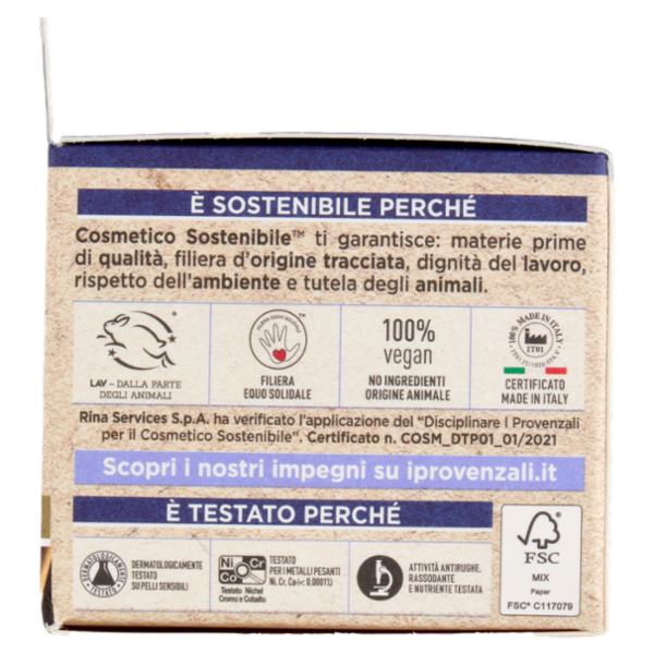 I Provenzali Bio Crema Notte Biologica Argan 50 mL