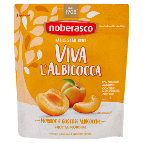noberasco Viva l'Albicocca Denocciolate 200 g
