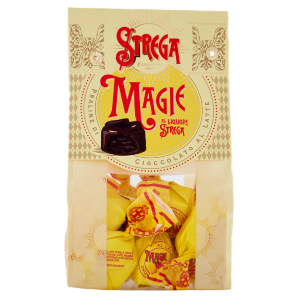 Strega Magie al Liquore Strega Praline di Cioccolato al Latte 150 g