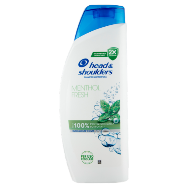 Head & Shoulders Shampoo Antiforfora Menthol Fresh 625 ml