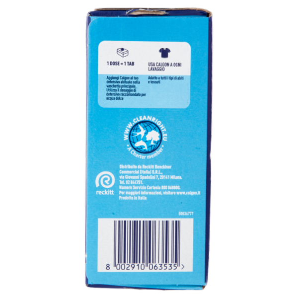 Calgon Power Tabs 4in1 Anticalcare lavatrice 30 Tabs 390 gr