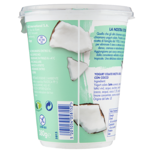 Fage Fruits Cocco 380 g