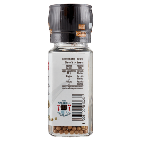 Selex Pepe Bianco in Grani con Macinello 50 g