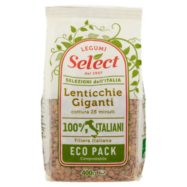 Select Selezioni dall'Italia Lenticchie Giganti 400 g