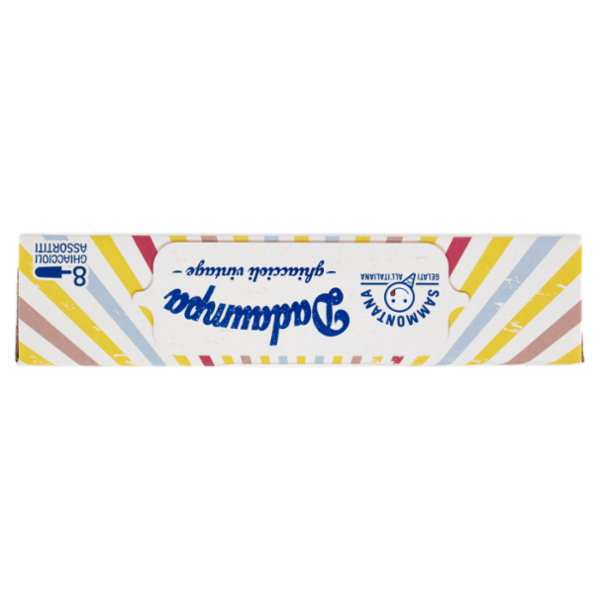 Sammontana Dadaumpa ghiaccioli vintage Cedrata, Granatina, Chinotto, Anice 8 x 62 g