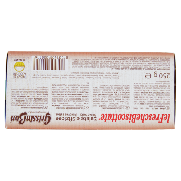 GrissinBon leFrescheBiscottate Salate e Sfiziose 250 g