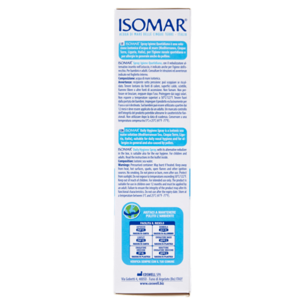 Isomar Spray Igiene Quotidiana Naso e Orecchie 100 ml