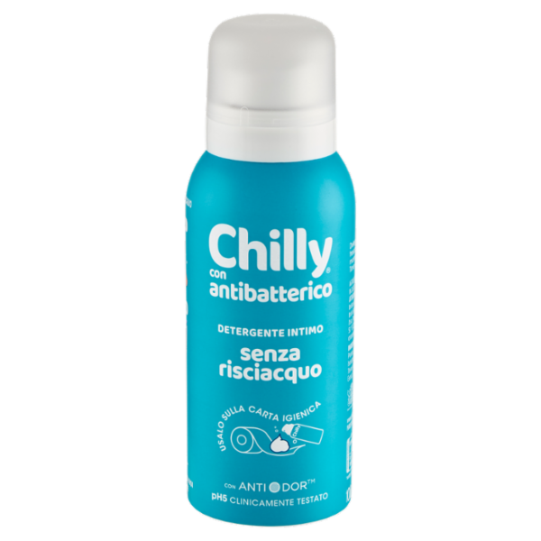 Chilly con antibatterico Detergente Intimo senza risciacquo 100 ml