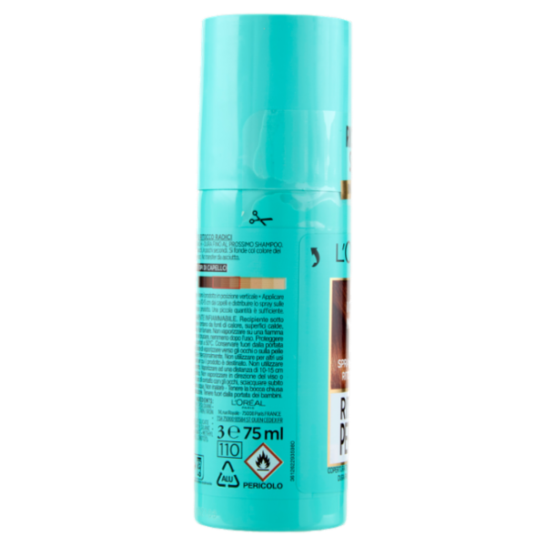 L'Oréal Paris Ritocco Perfetto Spray Istantaneo Ritocco Radici, i Castani Mogano, 75 ml