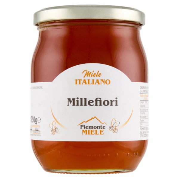 Piemonte Miele Miele Italiano Millefiori 750 g