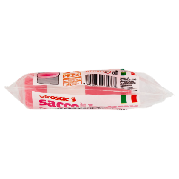 virosac sacco per bagno Sacchetto per Bagno 35x42 cm 6 Litri Small XS 30 pz