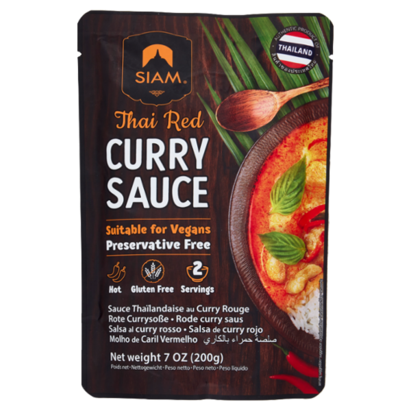 Siam Thai Red Curry Sauce 200 g