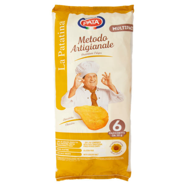 Pata la Patatina Metodo Artigianale Classiche 6 x 30 g
