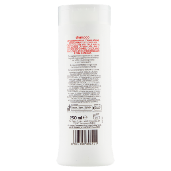 Selex Ego Shampoo Capelli Secchi e Trattati 250 ml