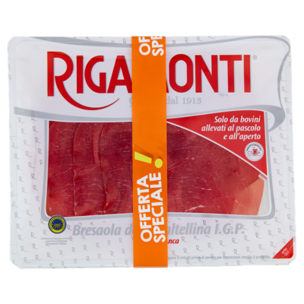 Rigamonti Bresaola della Valtellina I.G.P. Punta d'Anca 2 x 100 g