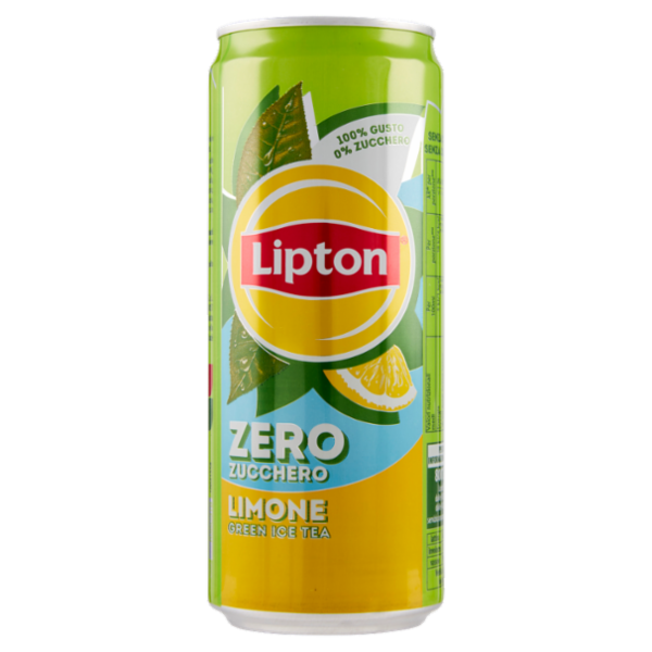 Lipton Limone Green Ice Tea Zero Zucchero 330 ml