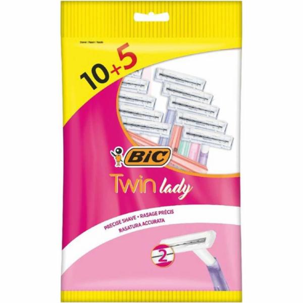 Rasoio Twin Lady Bic X 10+5