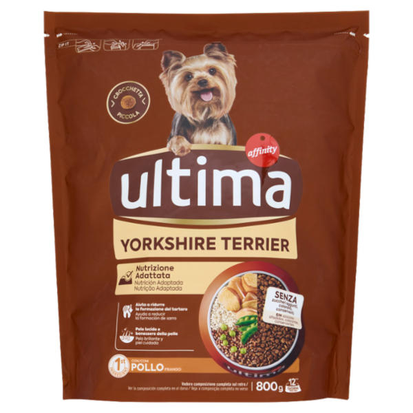 ultima Dog Yorkshire Terrier con Pollo 800 g