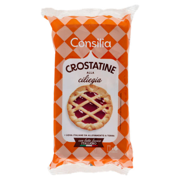 Consilia Crostatine alla Ciliegia 6x40 g