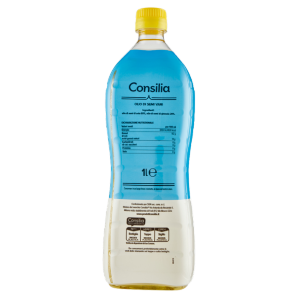 Consilia Olio di Semi Vari 1 L