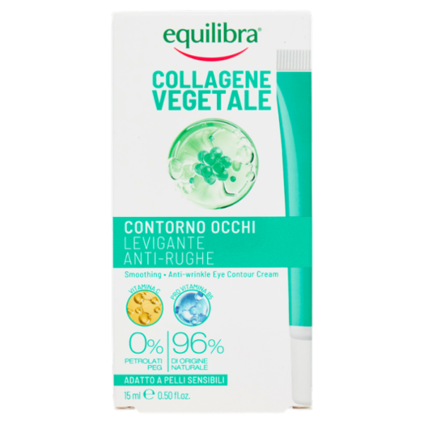 equilibra Collagene Vegetale Contorno Occhi Levigante Anti-Rughe 15 ml