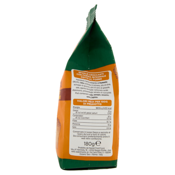 Delverde Crostino dorato Sfoglie Integrali 180 g