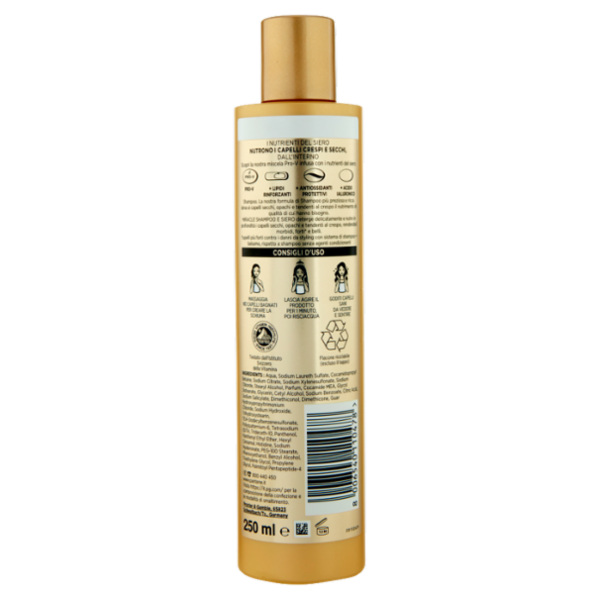 Pantene Pro-V Miracle Serum Shampoo Lisci Effetto Seta 250 ml