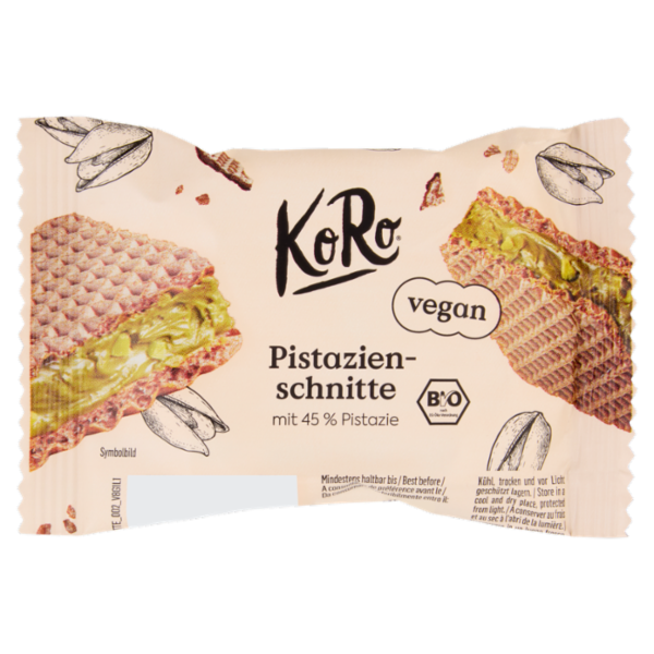KoRo vegan Pistazien-schnitte 22 g