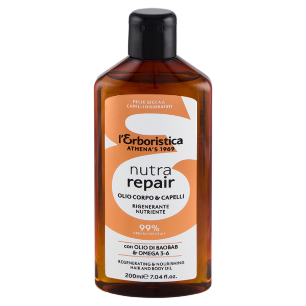 l'Erboristica nutra repair Olio Corpo & Capelli Rigenerante Nutriente 200 ml