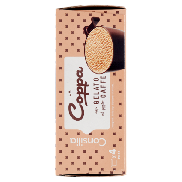 Consilia 4 Coppe di Gelato al Caffé 280 g