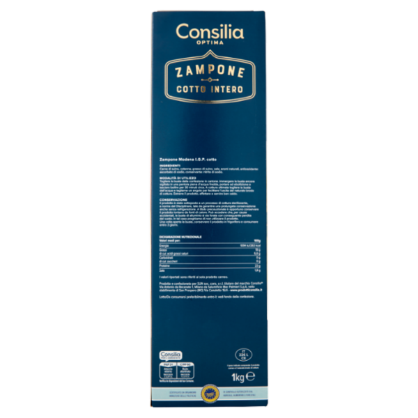 Consilia Optima Zampone Cotto I.G.P. 1 kg