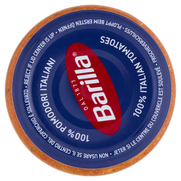 Barilla Sugo Ricotta 100% Pomodoro Italiano Condimento per Pasta 400g